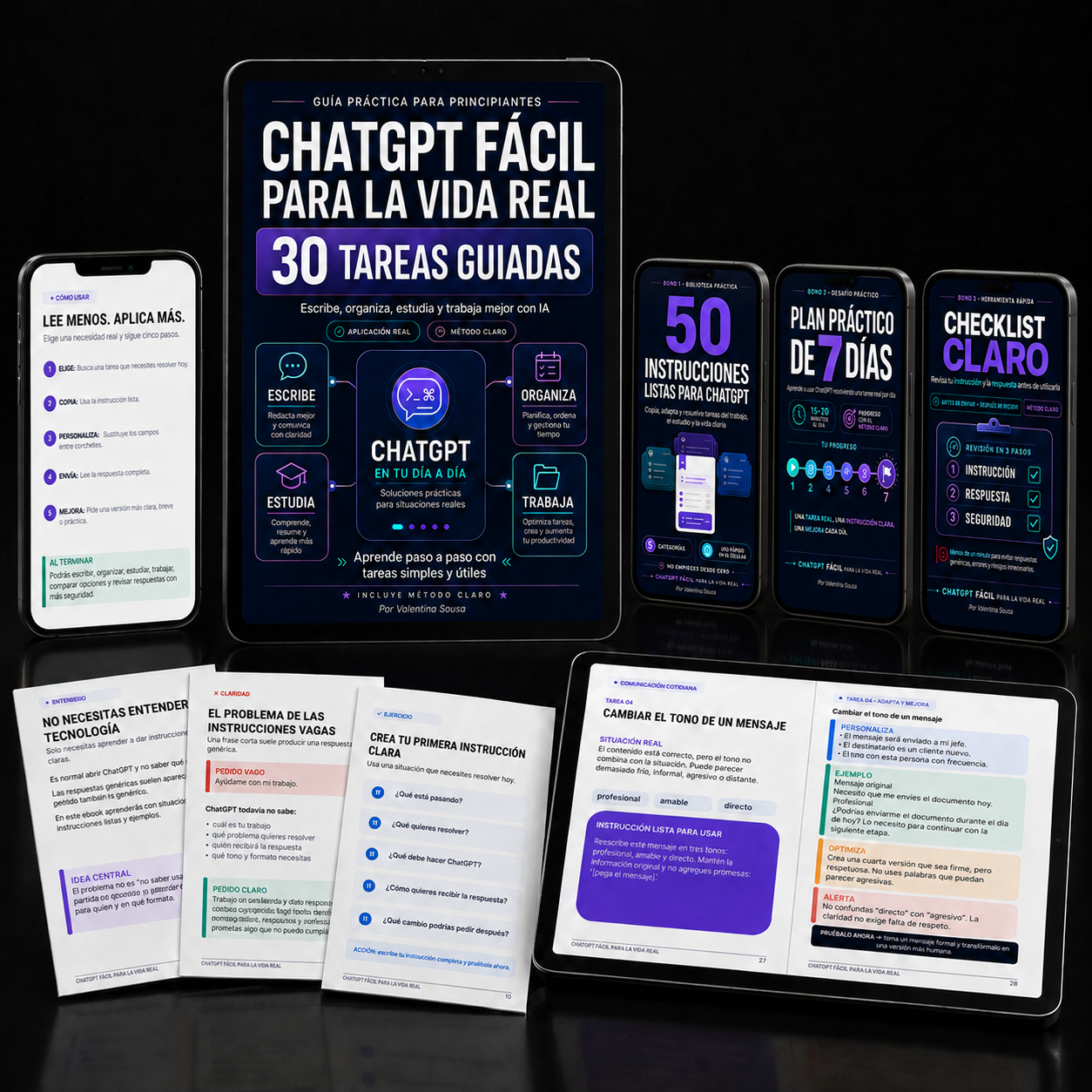 Mockup ChatGPT Fácil para la Vida Real
